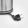 Severin WK 3489 sähköinen vedenkeitin 1 l 2400 W musta, hopea