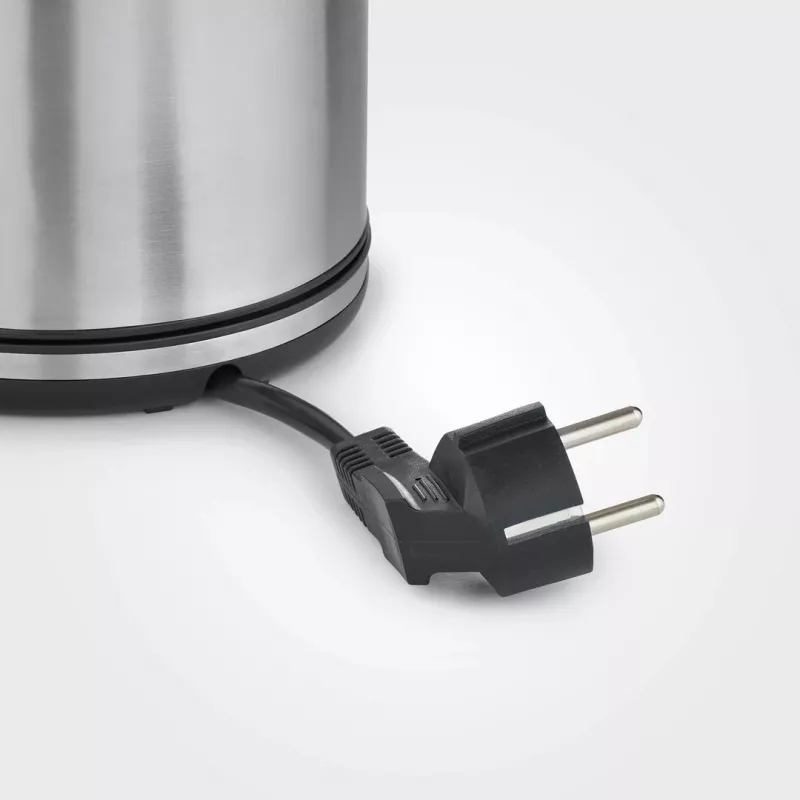 Severin WK 3489 sähköinen vedenkeitin 1 l 2400 W musta, hopea