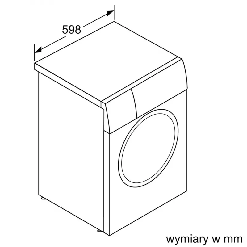 BOSCH WAN2405BPL 8kg 1200 kierr./min – pyykinpesukone