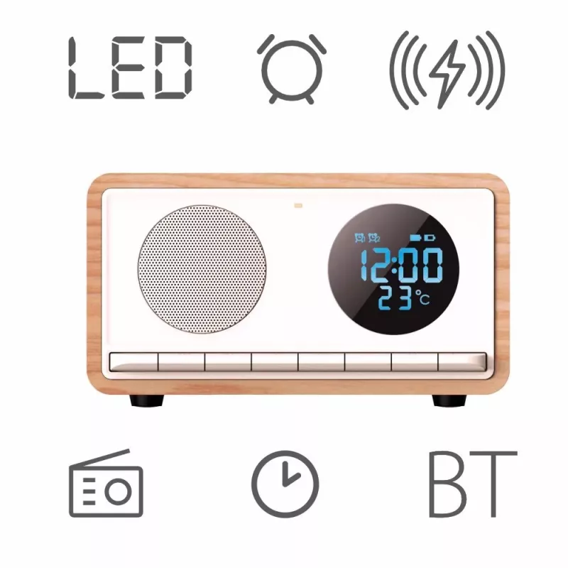Manta RDI912W Rimini radiokello, valkoinen