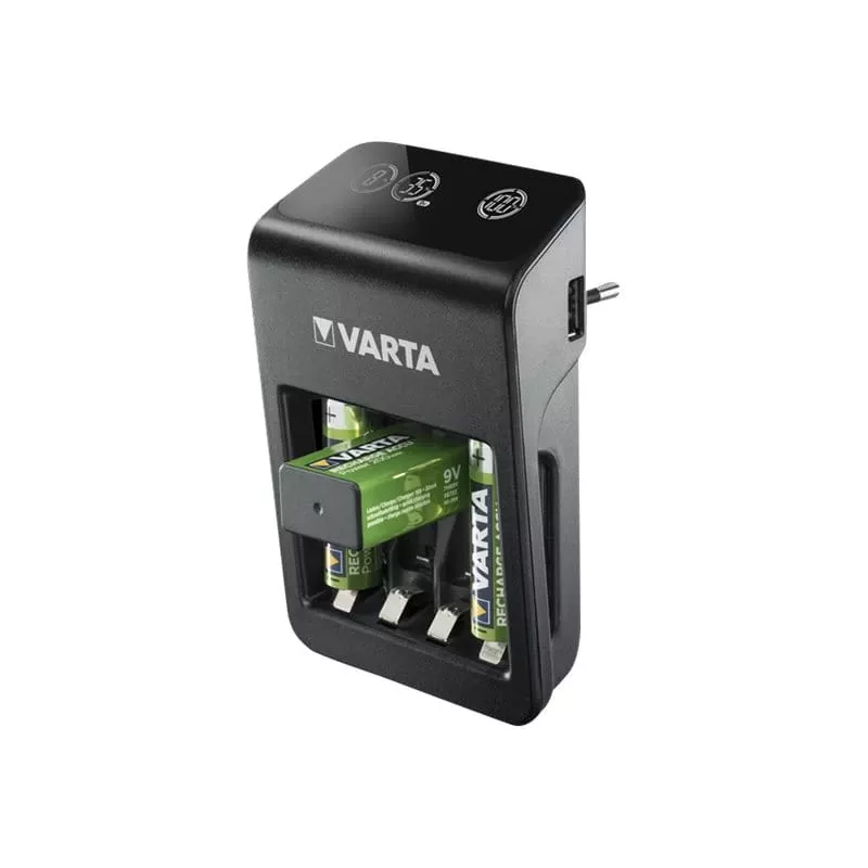 Akkulaturi Varta 57687 kotitalousparisto AC