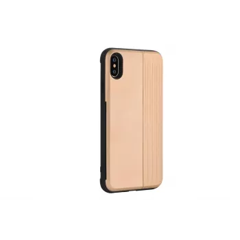 Suojakotelo Devia H-Card Series iPhone XS Max 6.5 -puhelimelle, kulta