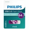 Philips FM64FD00B USB-muistitikku 64 GB USB Type-A 3.2 Gen 1 (3.1 Gen 1) violetti, valkoinen