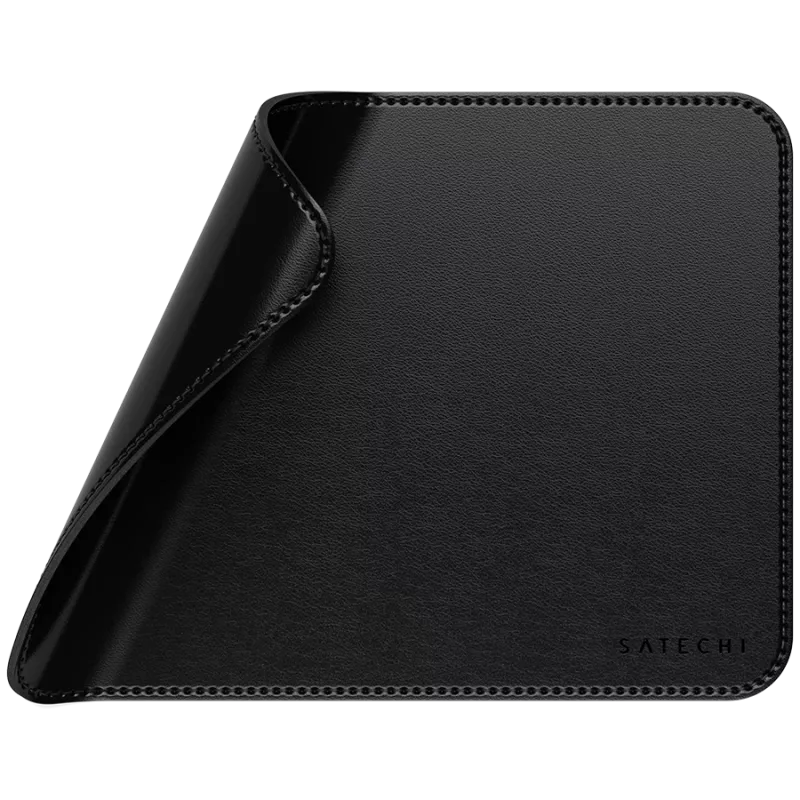 Satechi premium-hiirimatto – vegaaninen nahkahiirimatto (musta)