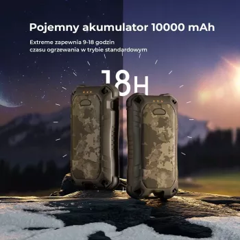 Ocoopa musta UT3201 Ocoopa -sähkölämmitin