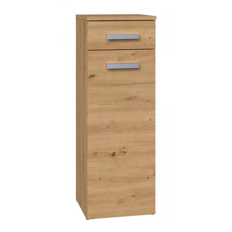 Topeshop NEL V DS ARTISAN kylpyhuonekaappi tammi