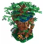 LEGO-sarja LEGO IDEAS 21318 puumaja 3-in-1-rakennus – modulaarinen puumajamalli, monirakennussarja