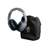 Kuulokkeet Skullcandy Crusher Evo — johdollinen & Bluetooth, harmaa, 40 h akku, USB-C, AUX, taitettava