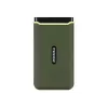 Transcend ESD380C TS2TESD380C kannettava SSD 2 Tt, USB 3.2 Gen 2x2, USB-C, 2000 Mt/s, sotilaanvihreä
