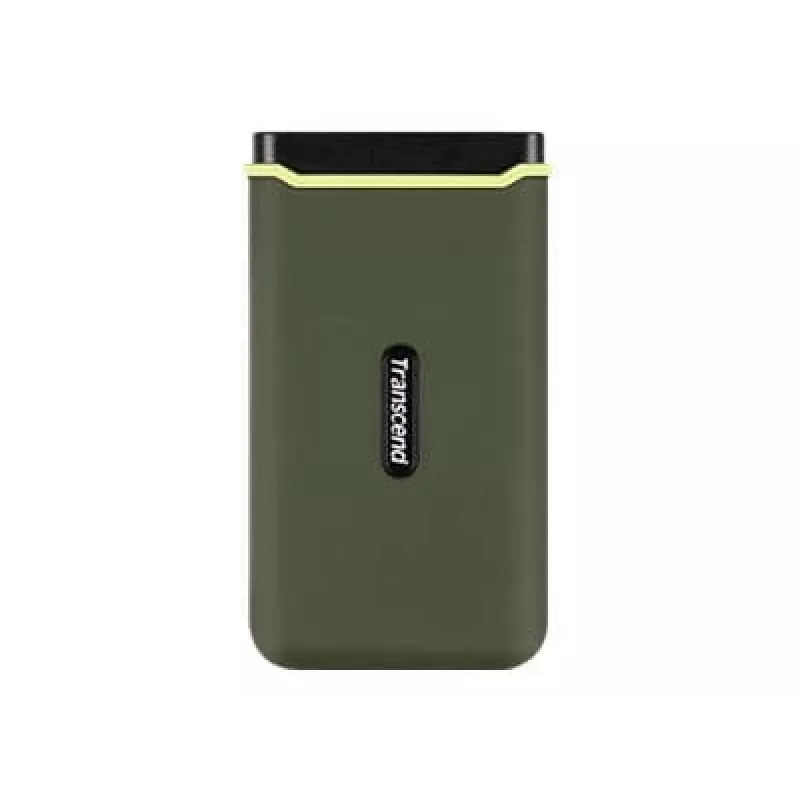 Transcend ESD380C TS2TESD380C kannettava SSD 2 Tt, USB 3.2 Gen 2x2, USB-C, 2000 Mt/s, sotilaanvihreä