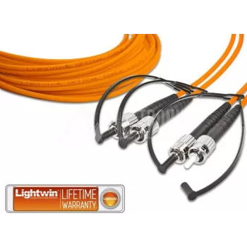 Lightwin LDP-50 ST-ST 3.0 OM2 kuitukaapeli 3 m oranssi (LDP-50 ST-ST 3.0 OM2)