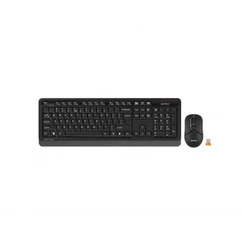 A4Tech Fstyler FG1012 langaton näppäimistö- ja hiirisarja, musta