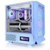 Thermaltake 3,9 tuuman LCD-näyttösarja, musta, Tower 300 -sarjalle ja Ceres 330 Hydrangea Blue