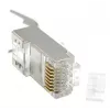 RJ45-liitin GEMBIRD CAT7 8P8C kullattu 15µ FTP/SFTP, 100 kpl:n pakkaus