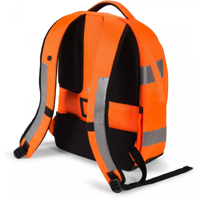 Dicota HI-VIS - V2 - kannettavan tietokoneen reppu - 39,6 cm (15,6