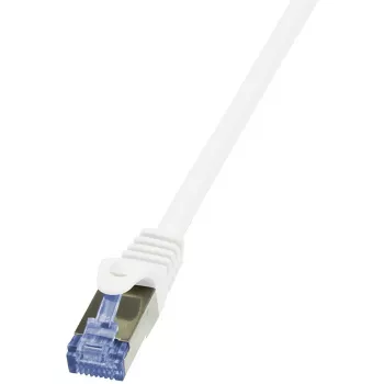 Verkkokaapeli LogiLink 10 m Cat.6A RJ-45 S/FTP valkoinen