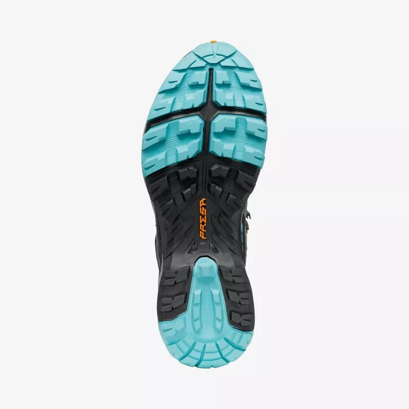 Scarpa Rush TRK GTX Woman naisten vaelluskengät, koko 38, Midgray/Aqua