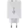 Goobay Dual USB-C™ PD (Power Delivery) pikalaturi (30 W) (61674)