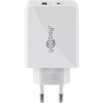 Goobay Dual USB-C™ PD (Power Delivery) pikalaturi (30 W) (61674)