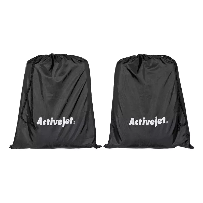 Lymfadrenaalinen jalkahierontalaite ActiveJet ACM-PLUS-A1 L – akku 25 W, sisäänrakennettu akku, 380×1020×60 mm, musta