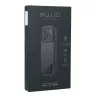 Mujjo Full Leather Case MagSafe -kotelo iPhone 17 Pro harmaa