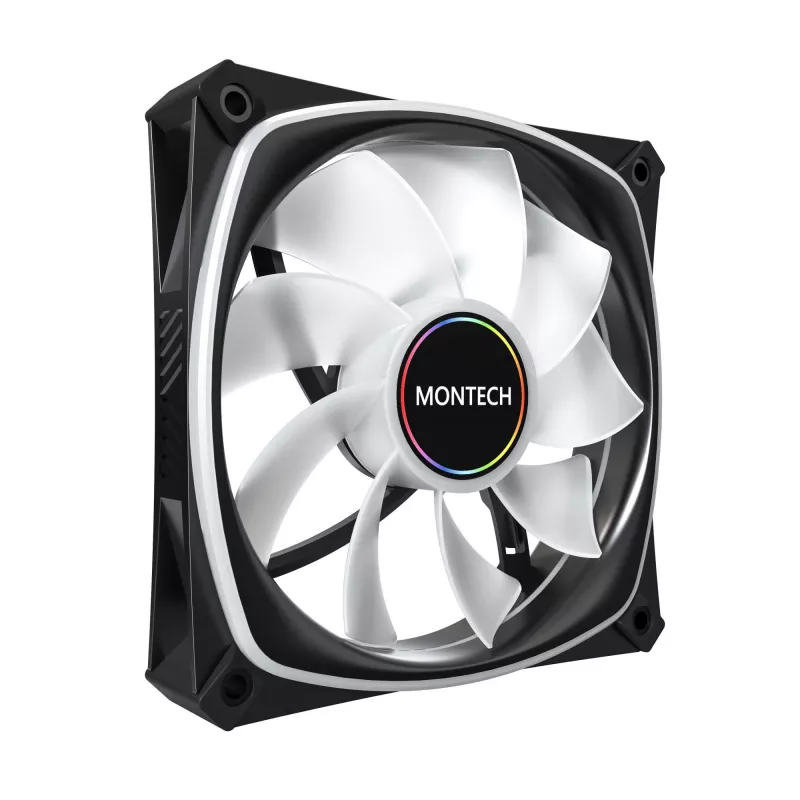 MONTECH RX120 PRO musta 120mm ARGB 3 kpl:n pakkaus