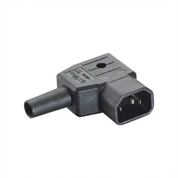 C14 kylmälaite pistoke Bachmann 915.172 musta