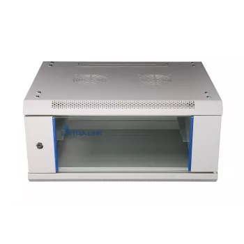 Seinäasennettava rack 4U 600x450 harmaa - Extralink
