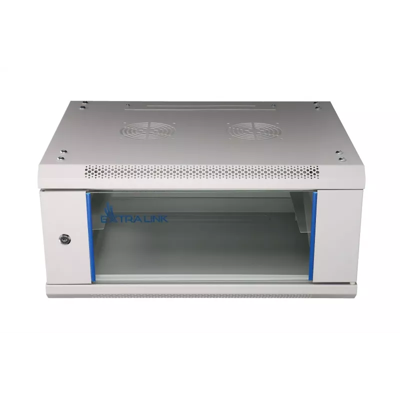 Seinäasennettava rack 4U 600x450 harmaa - Extralink
