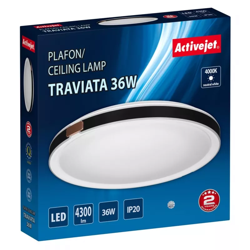 Activejet AJE-TRAVIATA LED-kattovalaisin 36W