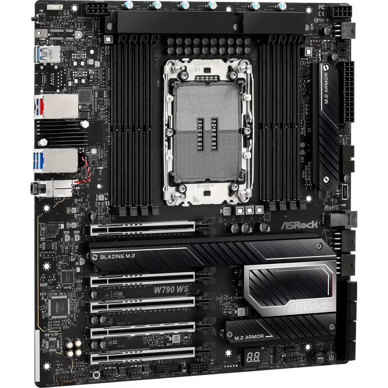 Emolevy ASRock W790 WS R2.0 Intel W790 LGA 4677 Extended ATX