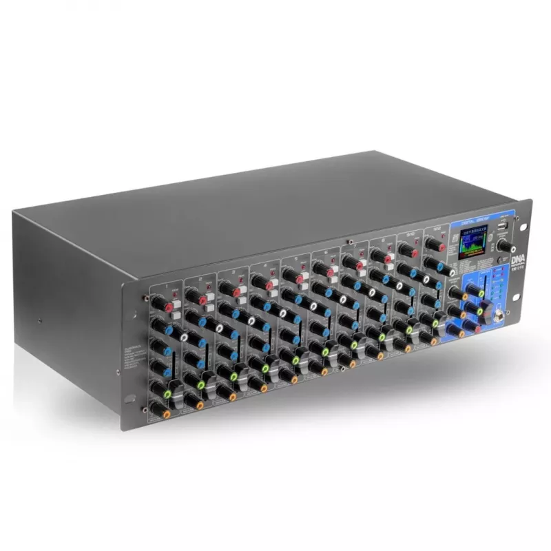 RM12 FX - analoginen mikseri Bluetooth DSP EQ MP3 Phantom, 12 kanavaa