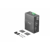 TP-Link IES206GPP verkkokytkin hallittava Gigabit Ethernet (10/100/1000) Power over Ethernet (PoE) musta