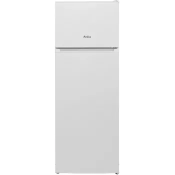 Jääkaappi-pakastin AMICA FD2355.4(E) — 235 L, pakastin ylhäällä, valkoinen, R600a, vapaasti seisova, 1450×540×570 mm