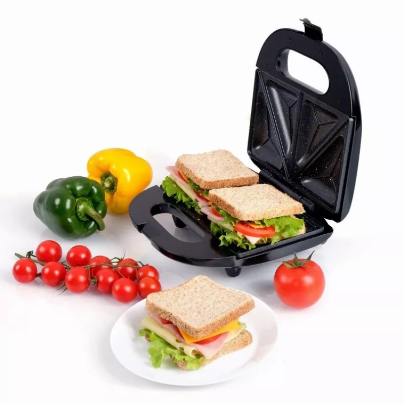 ELDOM Sandwich RUDDY, 750 W, graniittilevyt