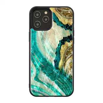 iKins suojakotelo Apple iPhone 12 Pro Max – kuosi Aqua-Achat