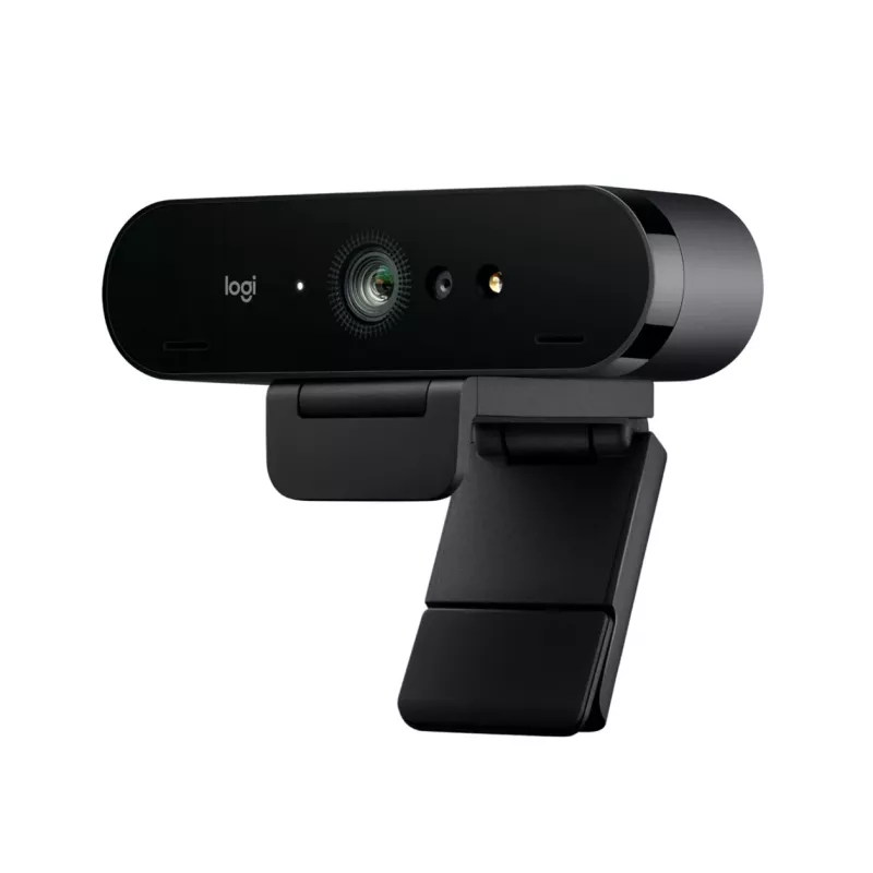 Logitech BRIO 4K Ultra HD Pro web-kamera 960-001106, 4096x2160, HDR, RightLight 3, 5-kertainen digitaalinen zoom, automaattitarkennus, USB 3.0 (USB-C), musta