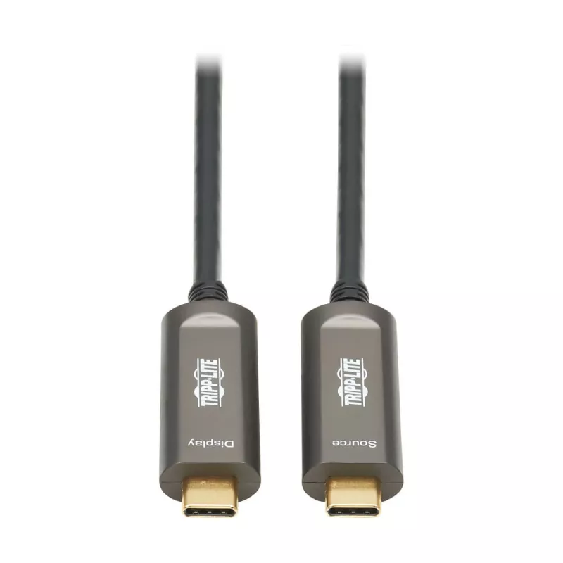 Tripp Eaton Tripp Lite Series USB-C - USB-C Plenum-sertifioitu aktiivinen kuitu-kaapeli (AOC)