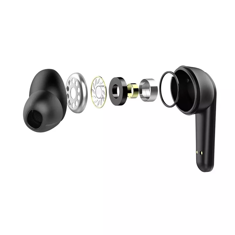SAVIO In-Ear-TWS-headset TWS-12, Bluetooth 5.3, sisäänrakennettu mikrofoni, musta