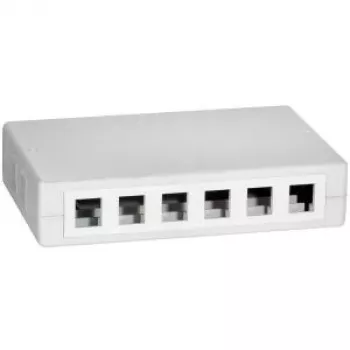 LOGILINK- Keystone pintarasio 12 porttia UTP, valkoinen (NK4033)