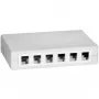 LOGILINK- Keystone pintarasio 12 porttia UTP, valkoinen (NK4033)