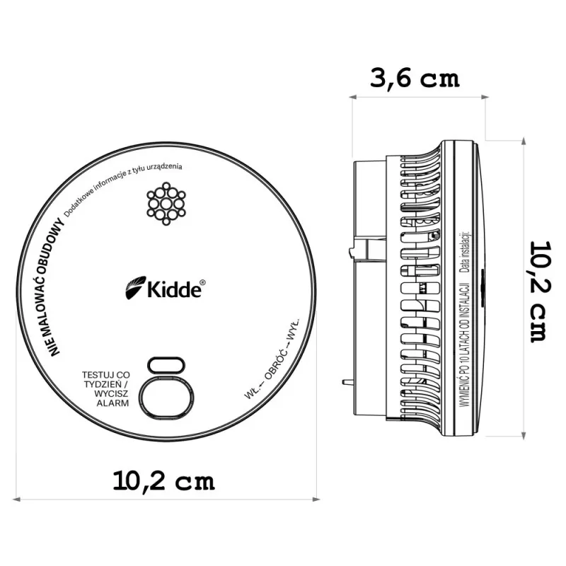 Kidde palovaroitin 2030-DSR
