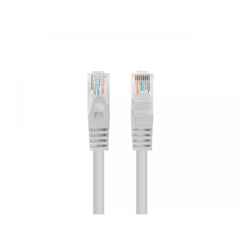 Verkkokaapeli LANBERG PCU5-10CC-0025-S Cat5e U/UTP RJ-45 — 0,25 m, harmaa
