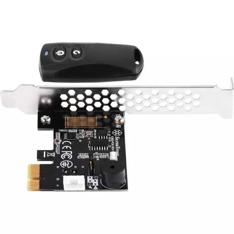 SilverStone SST-ES02-PCIe - kaukosäädin PC:n virta päälle/pois