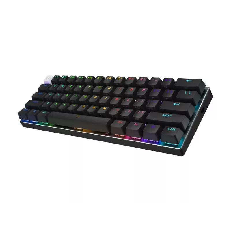 Logitech G PRO X 60 näppäimistö Gaming USB RF Wireless Bluetooth QWERTZ Deutsch valkoinen