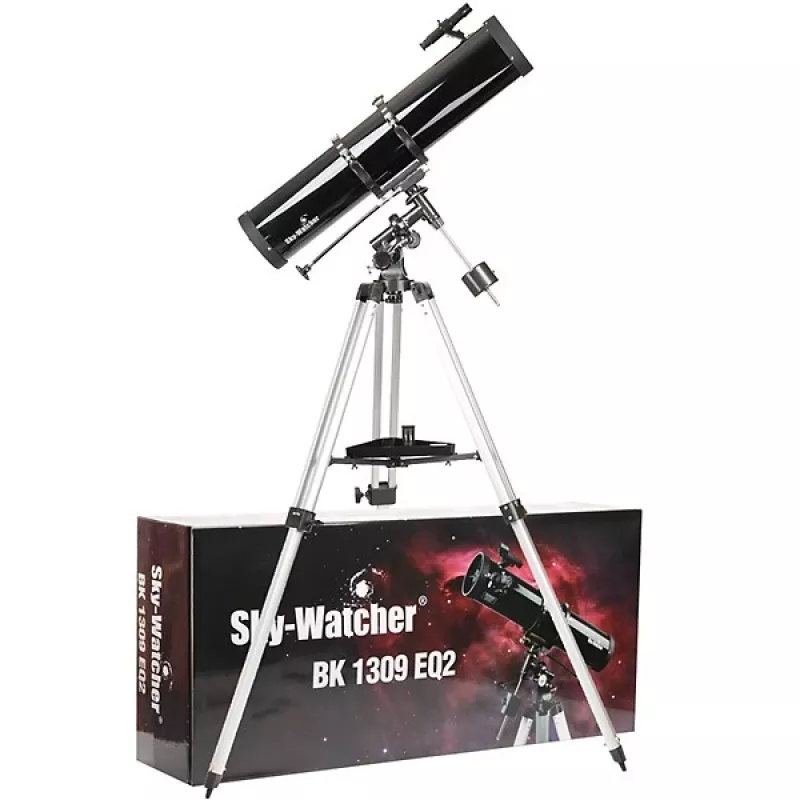 Refraktoriteleskooppi Skywatcher BK 1309 EQ2 — 130 mm aukko, 900 mm polttoväli