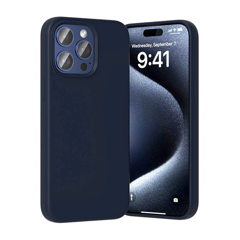Vention KUFL0-40 silikoninen suojakotelo iPhone 15 Pro Max, sininen