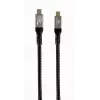 USB-C–USB-C-kaapeli GEMBIRD CCBP-USB4-CMCM240 1,5 m, USB4 Gen 3x2, 40 Gbit/s, 240 W, musta