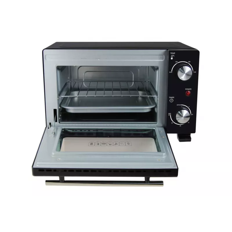 Esperanza EKO007N Calzone minipaistinuuni, 10 l, 800 W, musta