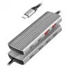 LogiLink USB 3.2 Gen2 -keskitin 7+1 porttia 2x USB-A 5x USB-C PD 100W alumiini